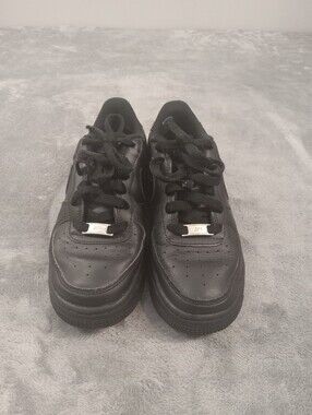 Nike Air F1 Women's All-Black Athletic Sneakers  Size 5y